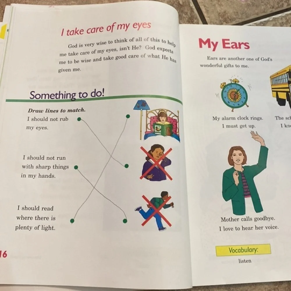 A Beka Discovering God’s World 1 Science Reader Student Book Homeschool